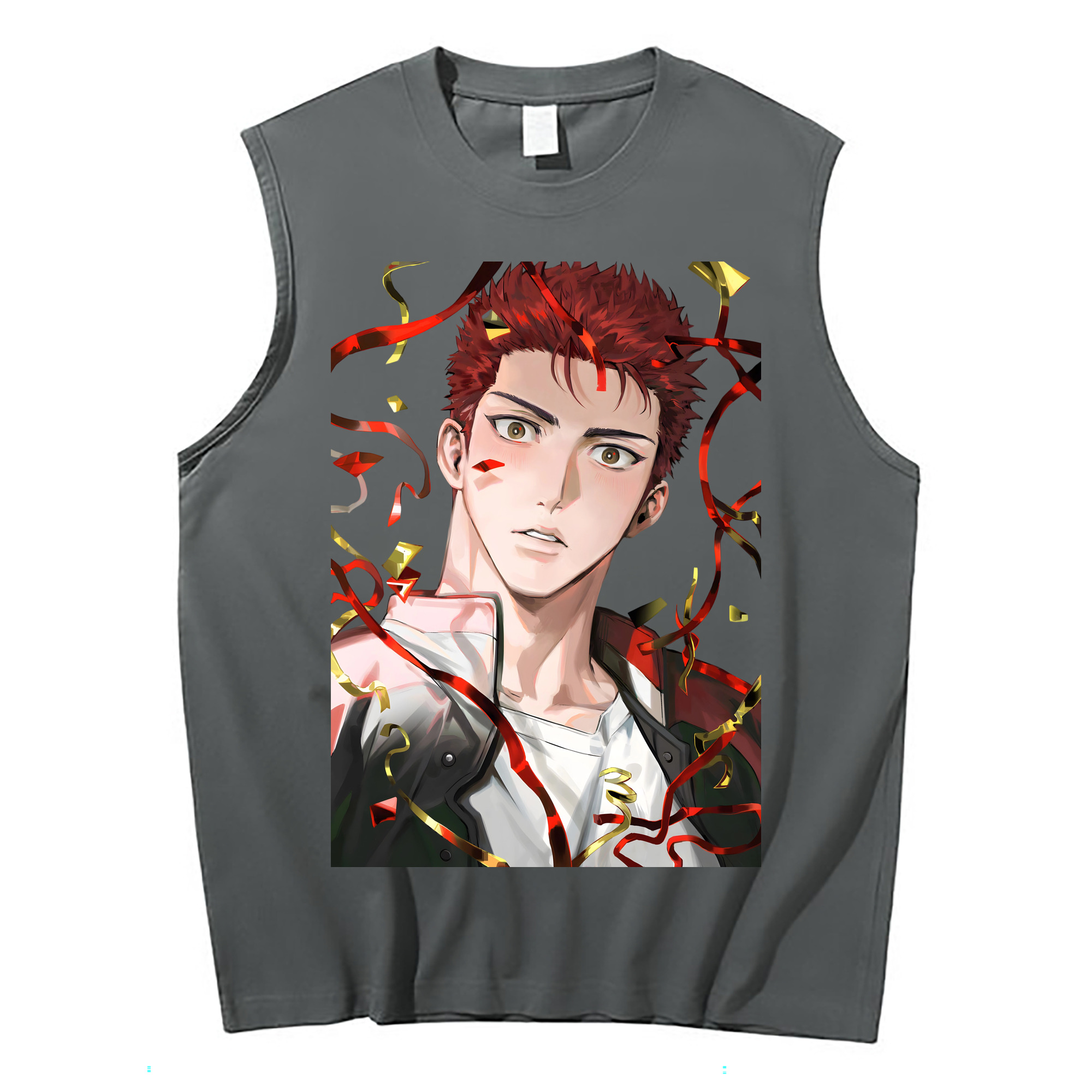 （画像用） SLAM DUNK／スラムダンク コットン100％タンクトップ（フロントプリント）